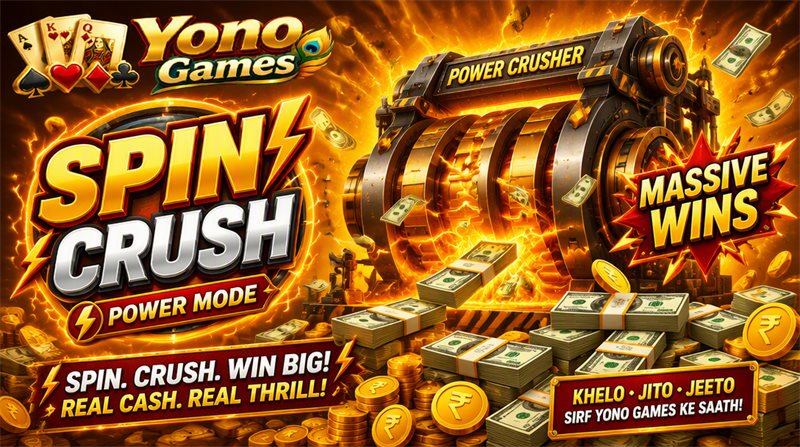 Spin Crush: The Best Online Gaming Platform in India