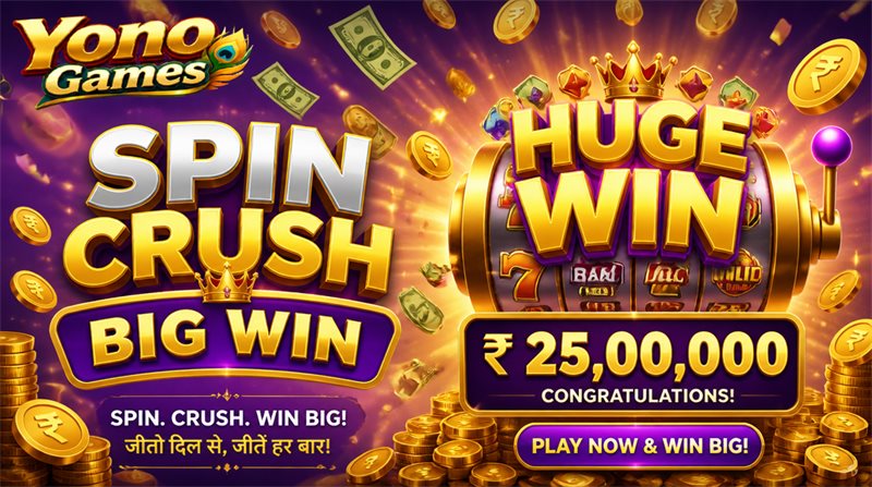 Spin Crush: The Best Online Gaming Platform in India